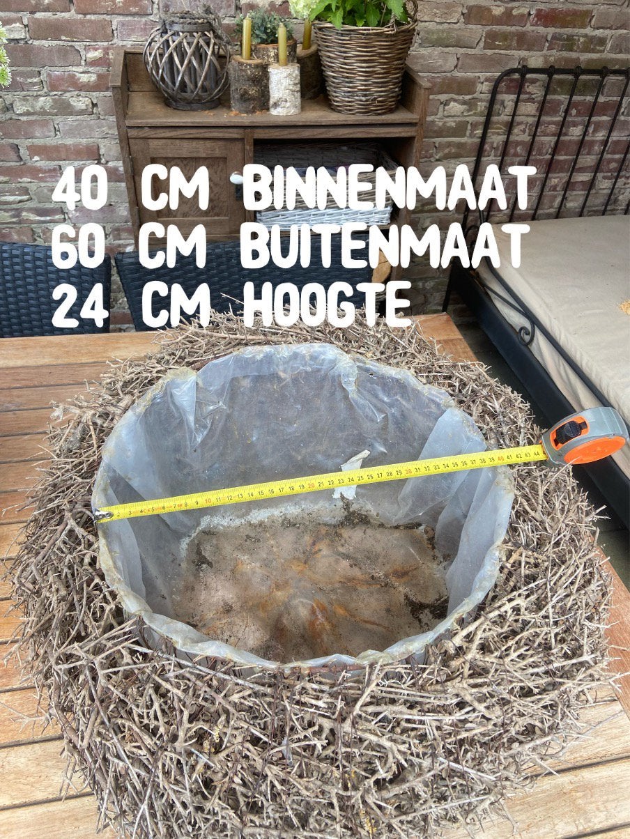 Grote bloembak vogelnest idee, Ophalen, Gebruikt, Minder dan 30 cm, Minder dan 60 cm