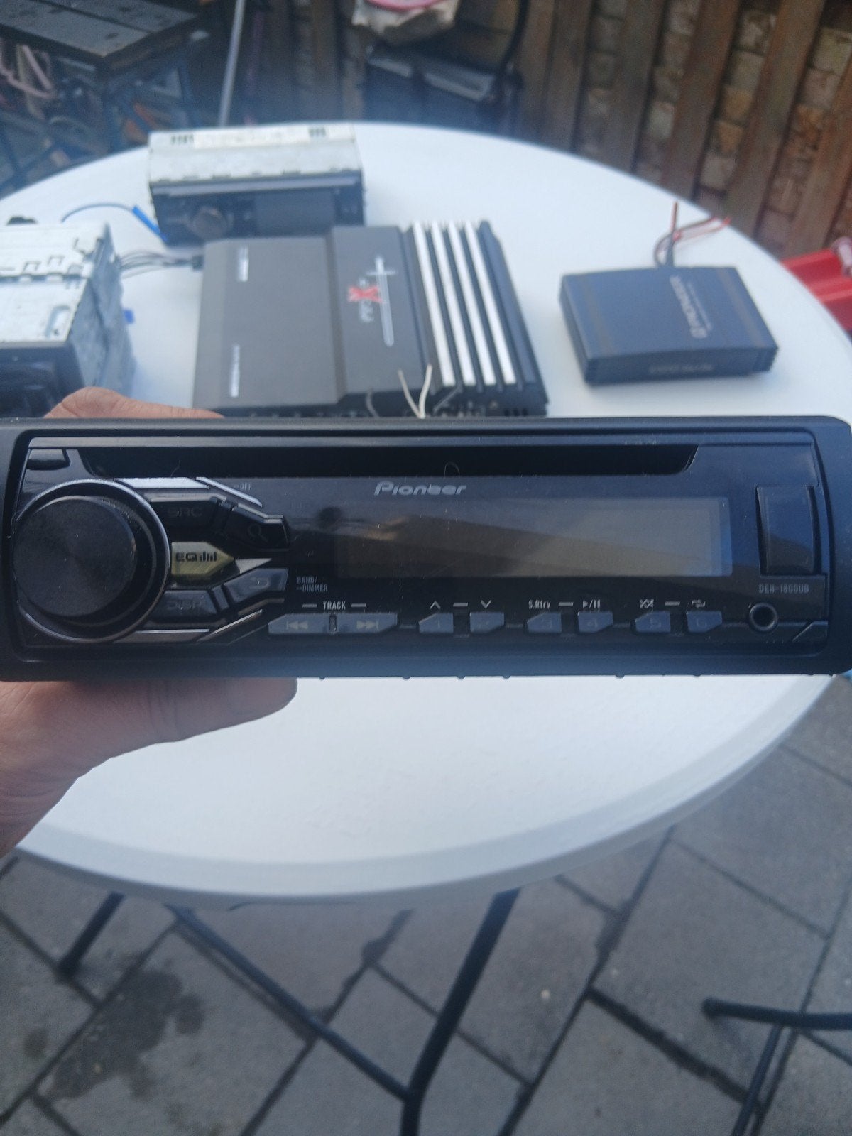Pioneer Autoradio DEH-1800UB met USB en AUX, Ophalen of Verzenden