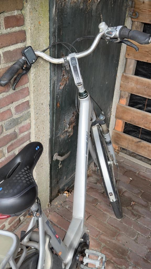 TE KOOP Stella Novara (Modena) mpf Zilver / 28 / s, Fietsen en Brommers, Elektrische fietsen, Ophalen, Gebruikt, 50 km per accu of meer