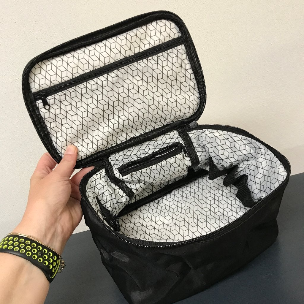 Nieuwe zwarte toilettas, Ophalen of Verzenden, Nieuw, Zwart, Heer of Dame