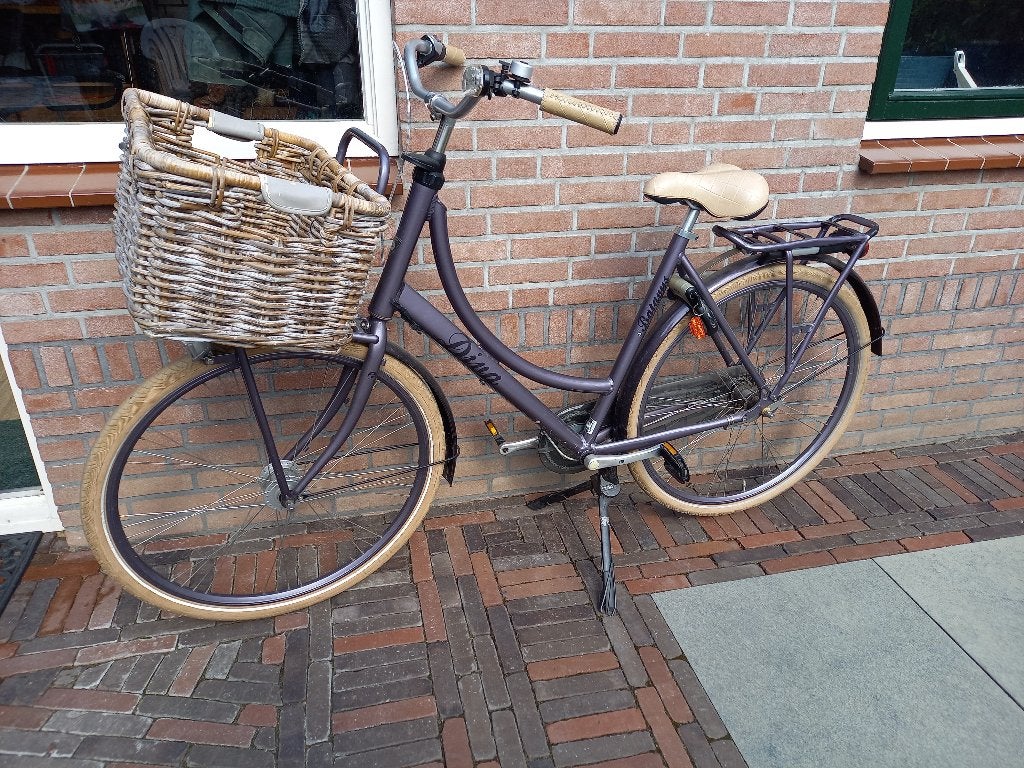 Batavus diva 28 inch, Ophalen, Terugtraprem, Gebruikt, Versnellingen