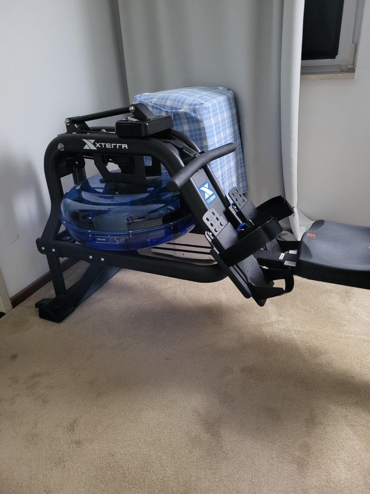 XTERRA ERG600W Roeitrainer - Zo goed als nieuw, Ophalen, Zo goed als nieuw, Rug, Metaal