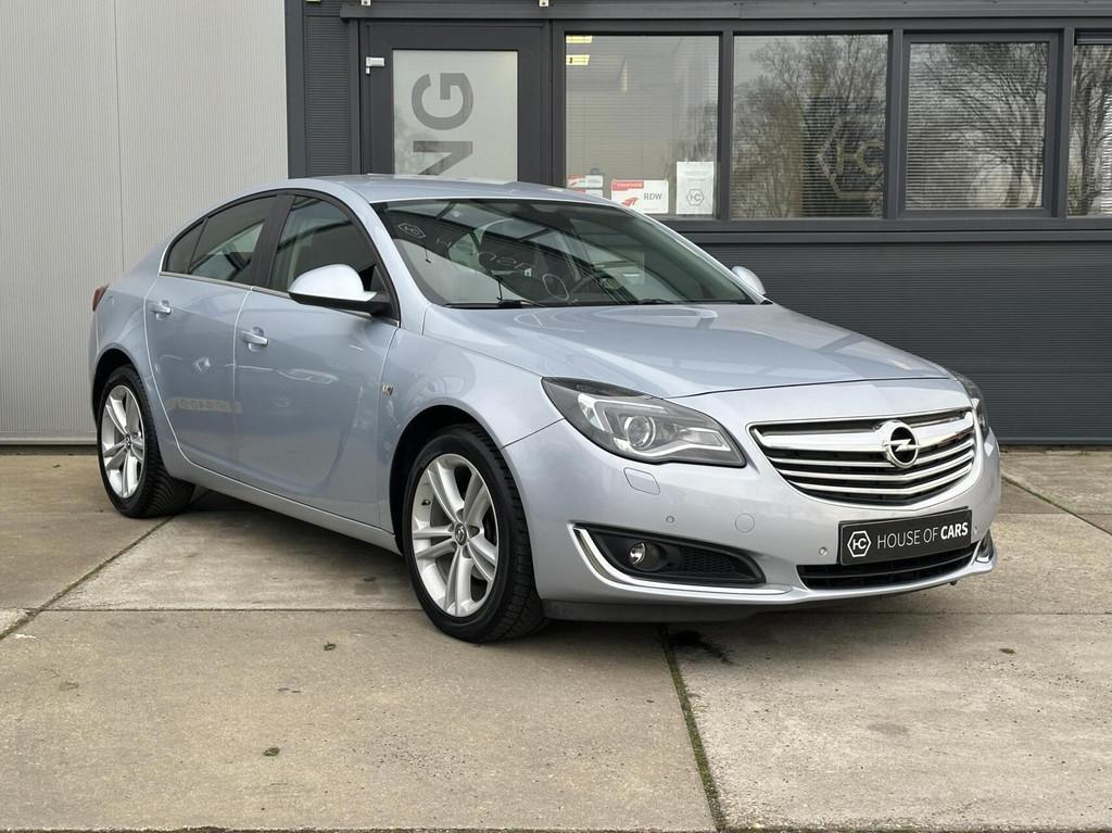Opel Insignia 1.4 Turbo Cosmo Clima Cruise Navi LED NAP, 4 cilinders, Origineel Nederlands, Handgeschakeld, 1403 kg