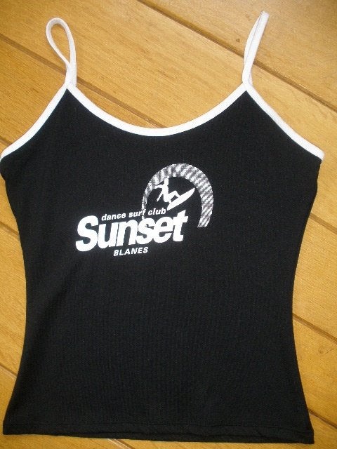 SUNSET BLANES top zwart wit maat 152 - nieuw -, Ophalen of Verzenden, Nieuw, Meisje, Shirt of Longsleeve