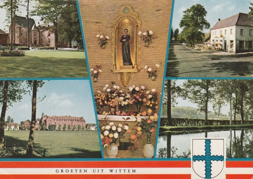 WITTEM Kerk Klooster St. Gerardus Café Gulperberg Groeten, Verzenden, 1960 tot 1980, Gelopen, Limburg
