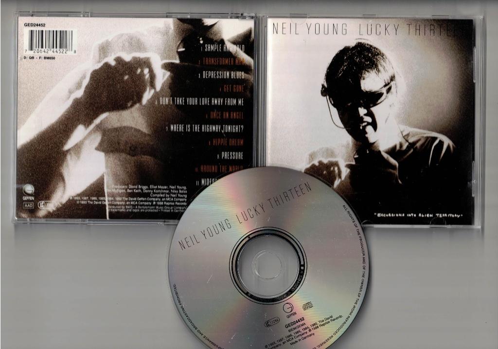 NEIL YOUNG CD Lucky Thirteen, Cd's en Dvd's, Cd's | Rock, Ophalen of Verzenden, Zo goed als nieuw, Poprock
