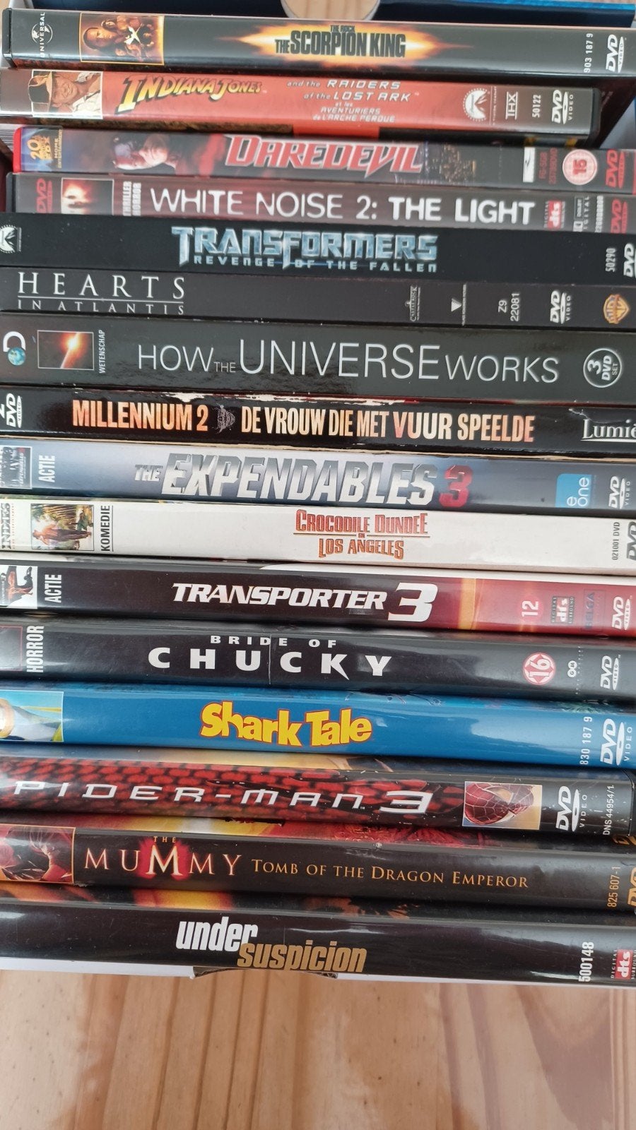 Verschiiende dvd films 25 stuks., Alle leeftijden, Ophalen, Zo goed als nieuw