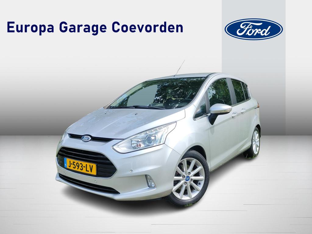 Ford B-Max 1.0 EB 100PK Titanium | NIEUWE DISTRIBUTIE | CLIM, Auto's, Ford, Bedrijf, Te koop, B-Max, ABS, Achteruitrijcamera, Airbags
