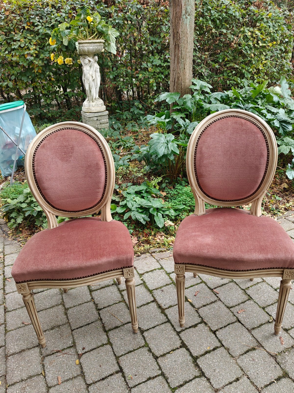 2 antieke Louis XV stoelen authentiekee, Antiek en Kunst, Ophalen