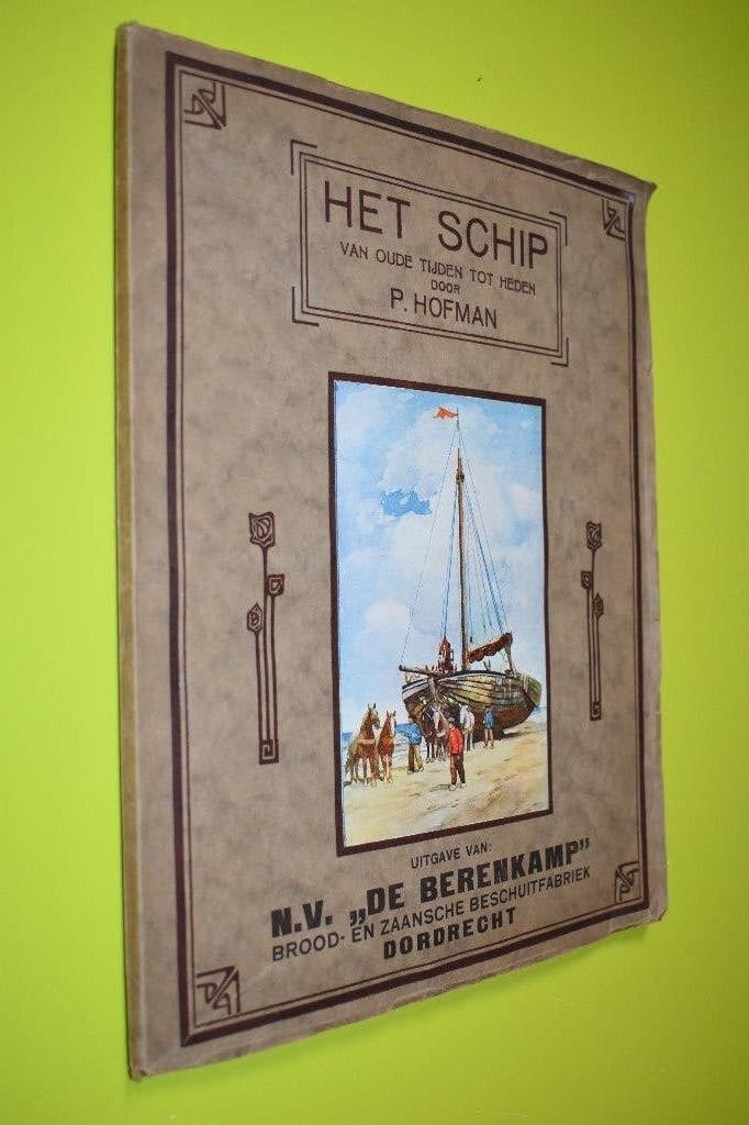 Plaatjesalbum Het Schip- 1932- COMPLEET-, Boeken, Ophalen of Verzenden, Gelezen, P. Hofman, Plaatjesalbum