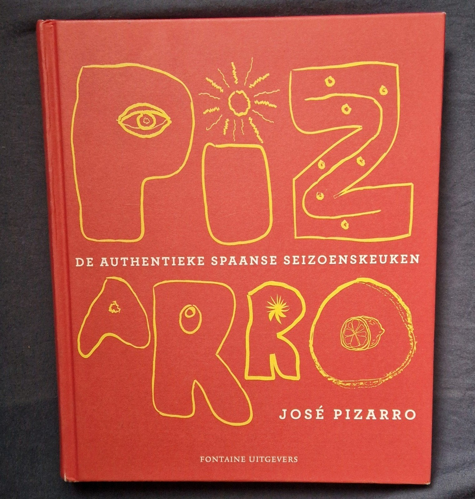 Spaanse kookboek Pizarro, Spanje, Hoofdgerechten, Zo goed als nieuw, José Pizarro