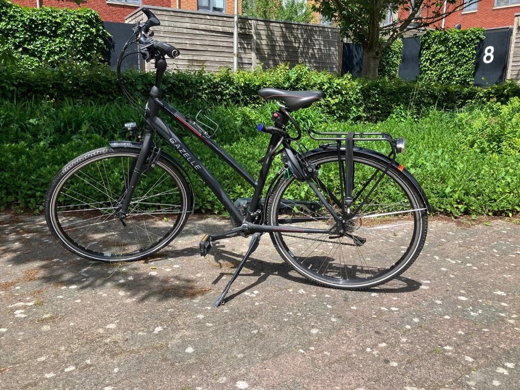 Gazelle Chamonix sportieve damesfiets - Zo goed als nieuw, Fietsen en Brommers, Fietsen | Dames | Damesfietsen, Ophalen, 53 tot 56 cm