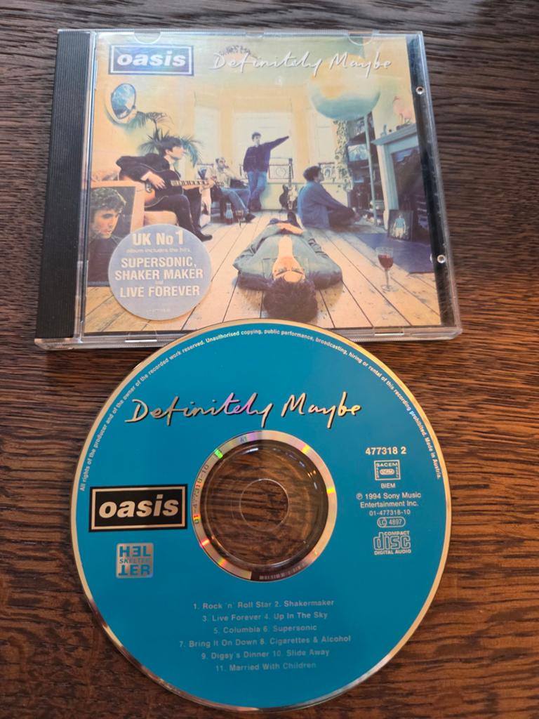 Oasis - Definitely Maybe CD (Gebruikt), Ophalen of Verzenden, Gebruikt