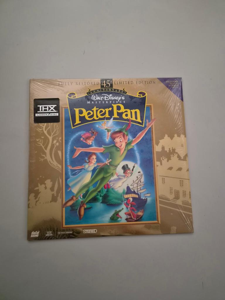 Peter Pan fully restored limited edition Laserdisc, Alle leeftijden, Ophalen, Gebruikt