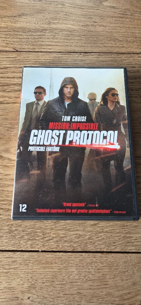 Mission Impossible 4 (Ghost Protocol) DVD, Verzenden, Nederlands, Actie, Bonusmateriaal