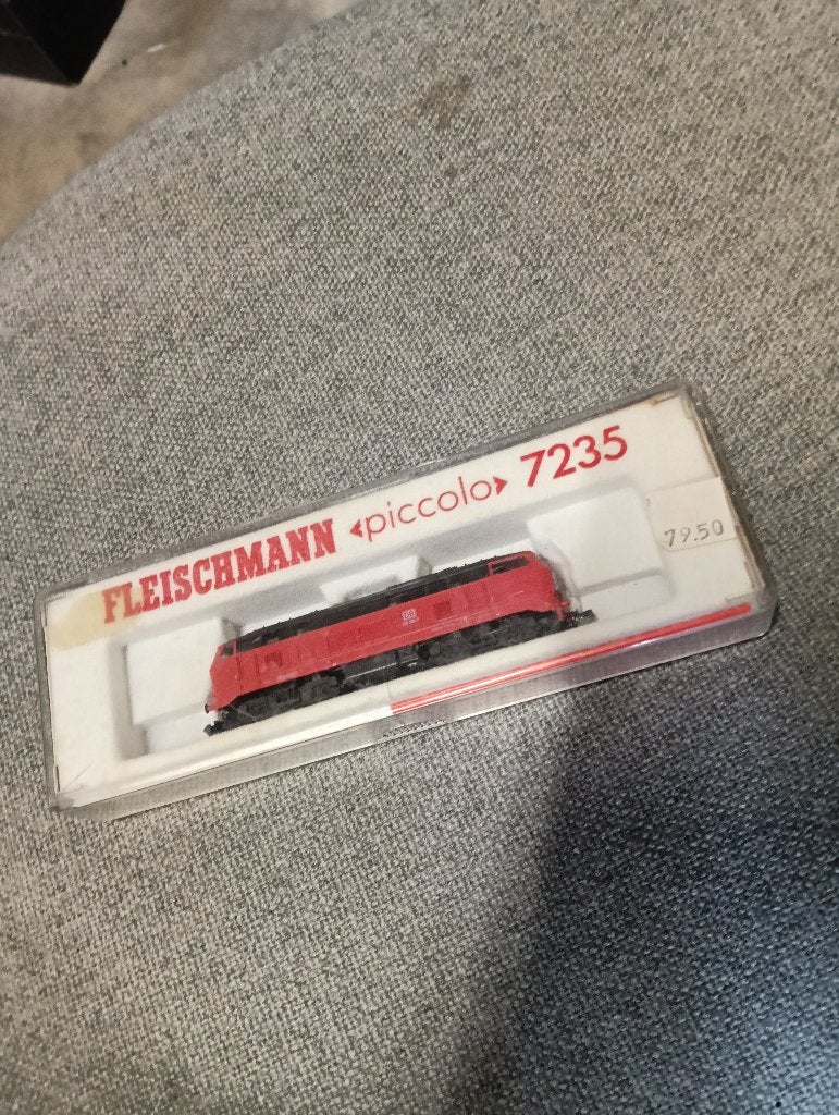 Fleischmann 7235 N Diesellocomotief BR 218 van de DB, Gebruikt, Fleischmann, Ophalen of Verzenden, Gelijkstroom