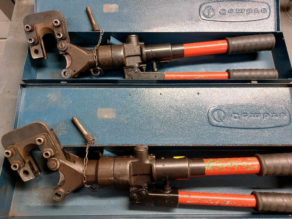 Cembre HT-TC04 Hydraulische hand Kabelkniptang kabelschaar, Auto diversen, Autogereedschap, ., Ophalen of Verzenden, Zo goed als nieuw