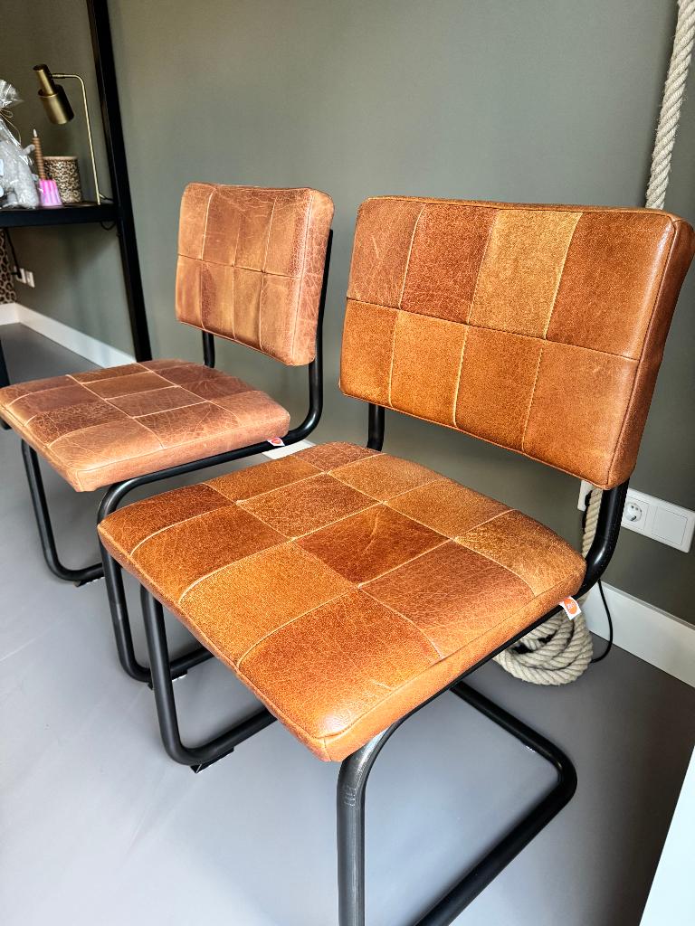 Eettafelstoelen - Jess Global Balance Nelson, Ophalen, Twee, Bruin, Overige materialen