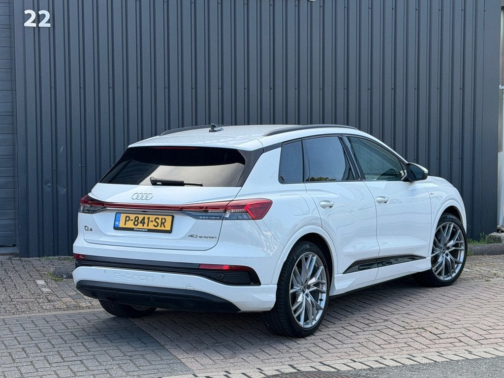 Audi Q4 e-tron 40 Launch edition S Competition 77 kWh|Soh 93, Auto's, Audi, Automaat, Achterwielaandrijving, Gebruikt, 520 km
