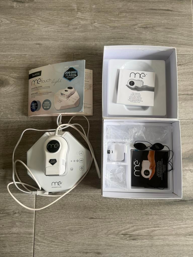 Me Touch Light Elos Quartz IPL+RF ontharingsapparaat, Ophalen of Verzenden, Zo goed als nieuw