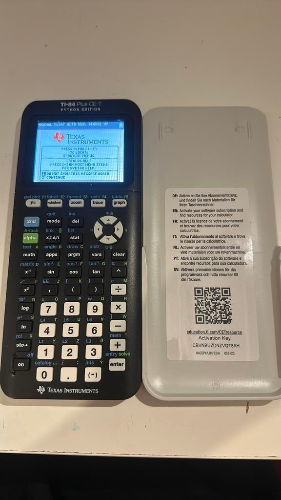 TEXAS INSTRUMENTS TI-84 grafische rekenmachine, Ophalen, Grafische rekenmachine, Zo goed als nieuw