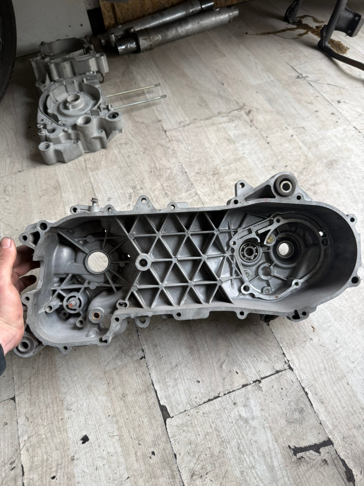 Piaggio 2takt kort carter, Ophalen of Verzenden