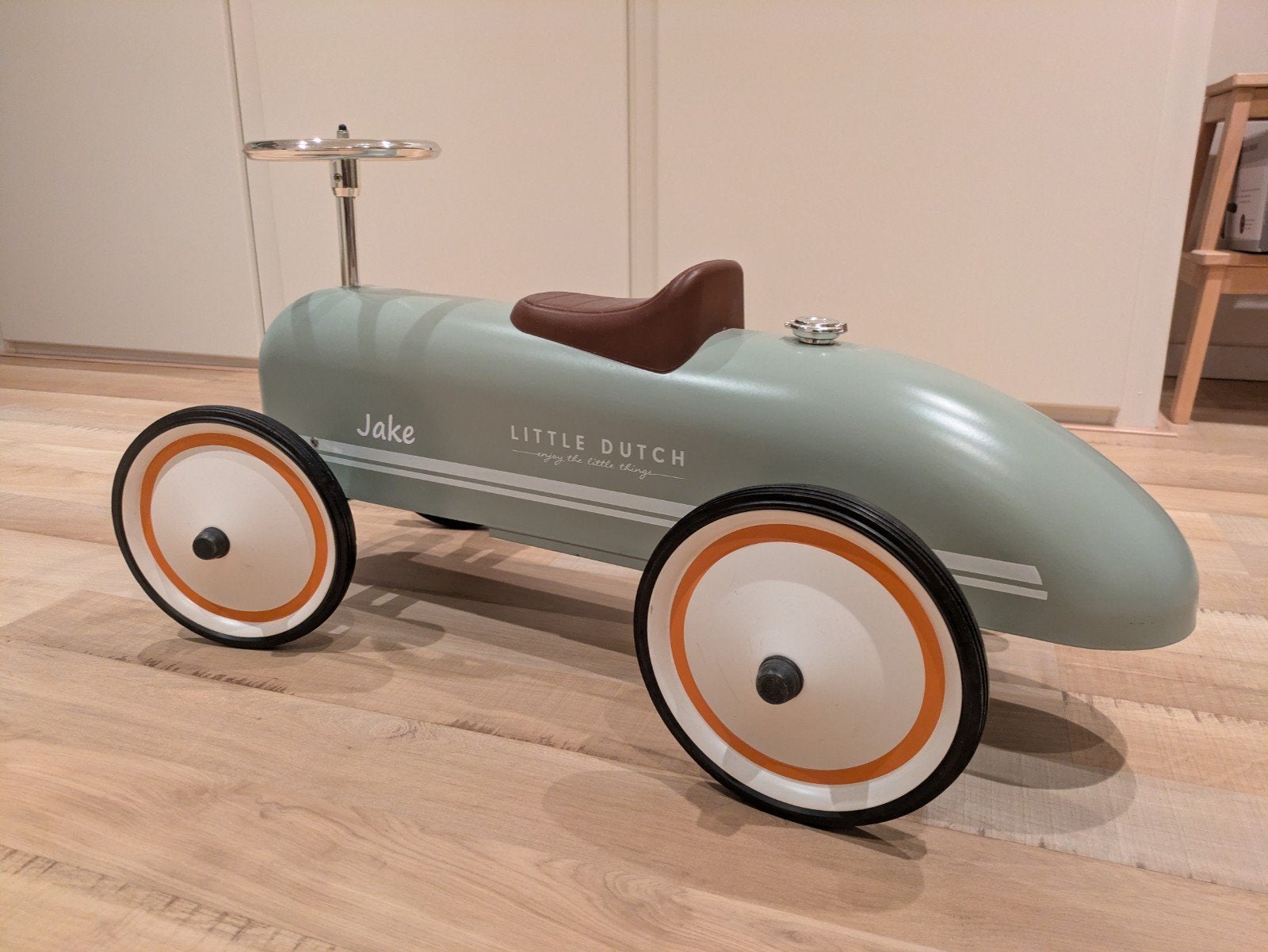 Little Dutch Retro Loopauto - Mintgroen, Ophalen, Overige merken