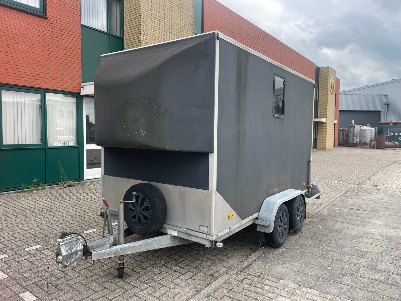 Verdonk Aanhanger met eigen kenteken - opknapper/ruilen, Auto diversen, Aanhangers en Bagagewagens, Ophalen of Verzenden, Gebruikt