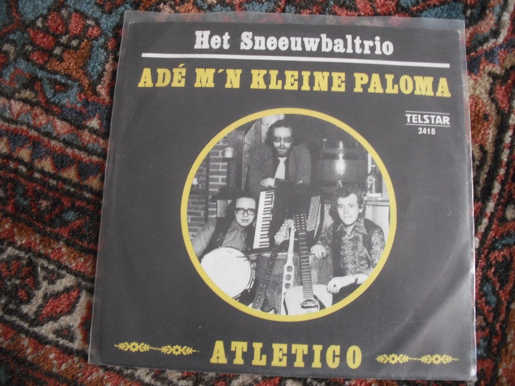 Het Sneeuwbaltrio - Ade m'n kleine Paloma., Verzenden, Zo goed als nieuw, 12 inch, Levenslied of Smartlap