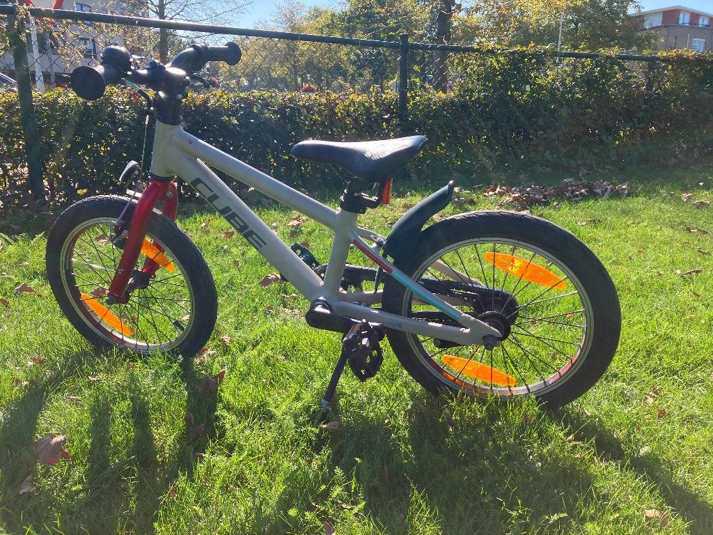 Cube 16 inch kinderfiets, Ophalen, Zo goed als nieuw, 16 tot 20 inch, Cube