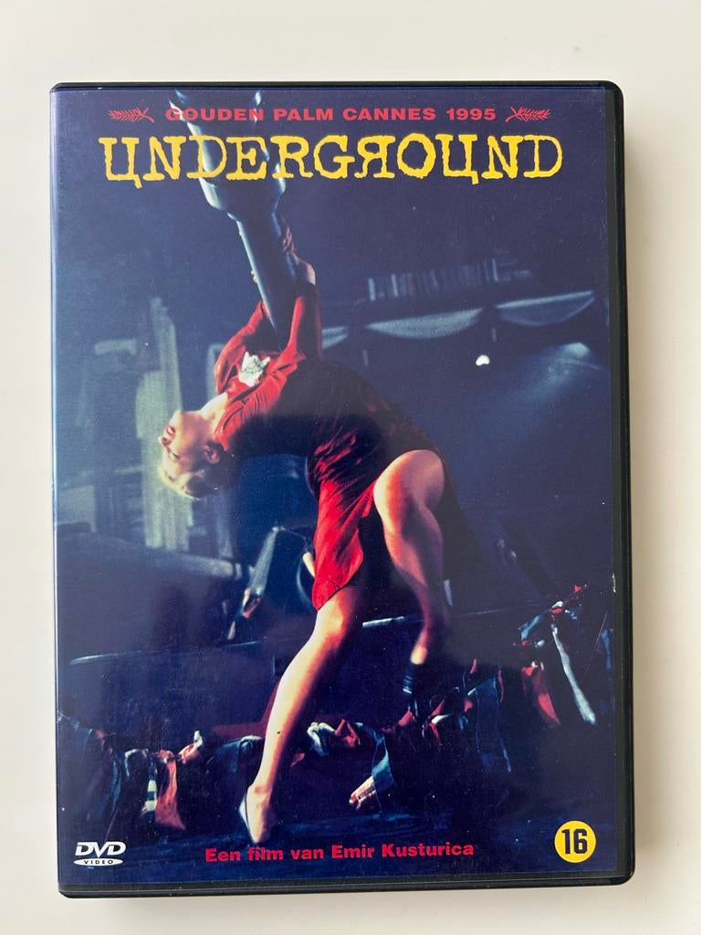 -Underground-Gouden Palm Cannes 1995, Cd's en Dvd's, Vanaf 16 jaar, Ophalen of Verzenden, Zo goed als nieuw, Overige gebieden