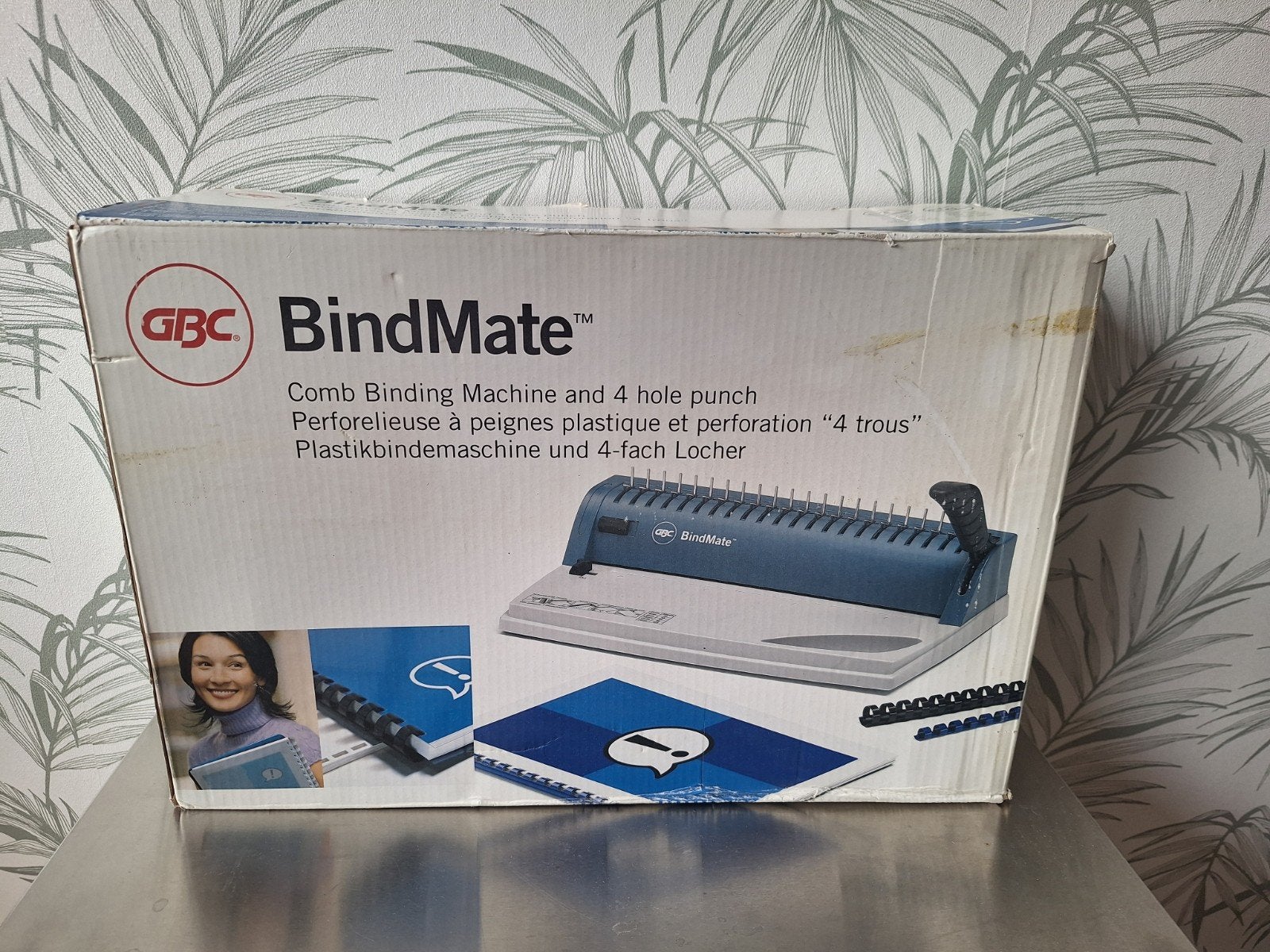 GBC BindMate Bindmachine met 4-gaats perforator, Diversen, Ophalen of Verzenden, Gebruikt