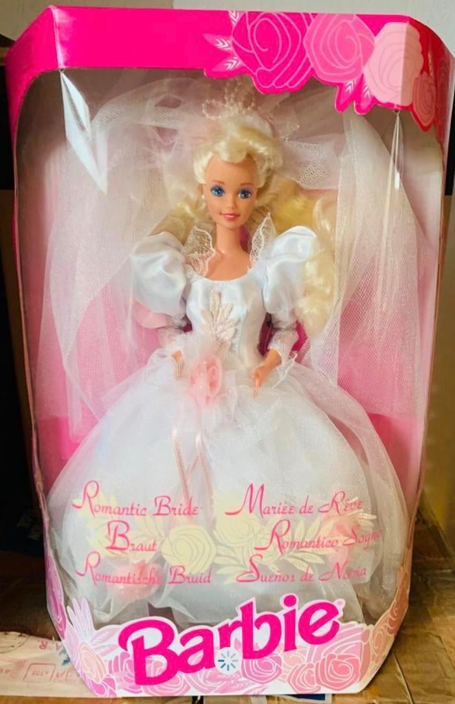 Vintage1992 Romantic Bride Barbie,nieuw in doos! Mattel, Verzamelen, Poppen, Ophalen, Nieuw, Fashion Doll