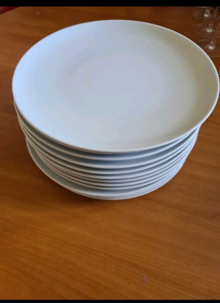 16x ah vivo villeroy en boch porselein servies dinerborden, Ophalen of Verzenden, Gebruikt, Bord(en)