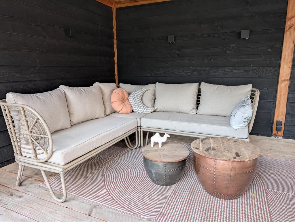 Loungeset Hanna Karwei, Tuin en Terras, Tuinsets en Loungesets, Ophalen