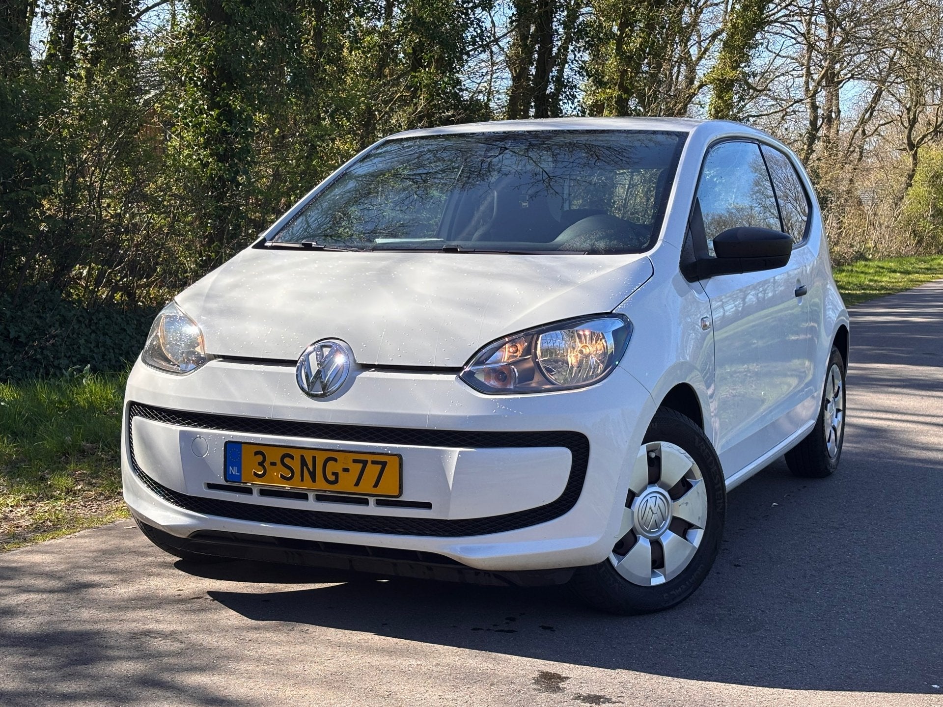 Volkswagen Up! 1.0 take up! | Airco Nu € 3.500,-!, Voorwielaandrijving, Euro 5, Stof, Gebruikt