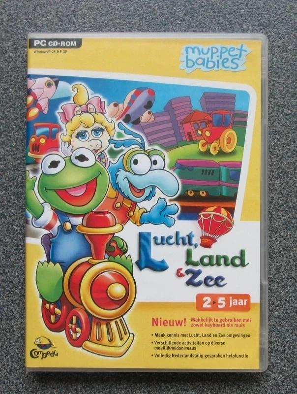 Muppet Babies - Lucht, Land & Zee, Puzzel en Educatief, Verzenden, 1 speler, Zo goed als nieuw