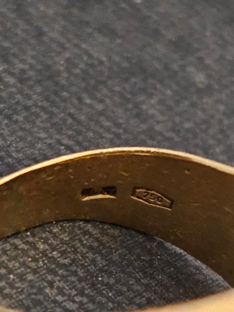 18k goud, 20 of groter, Ophalen of Verzenden, Dame, Goud