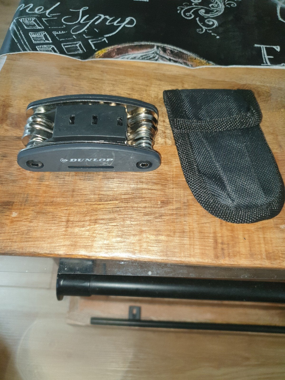 Dunlop fiets multitool met hoesje, Ophalen, Gebruikt, Gereedschapsset