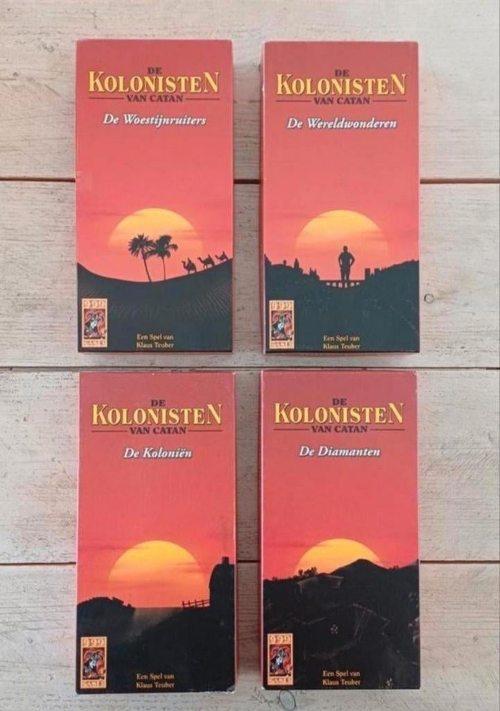 Kolonisten van Catan scenario's bundel (4 stuks) - 999 games, Ophalen of Verzenden, Zo goed als nieuw, 999 Games