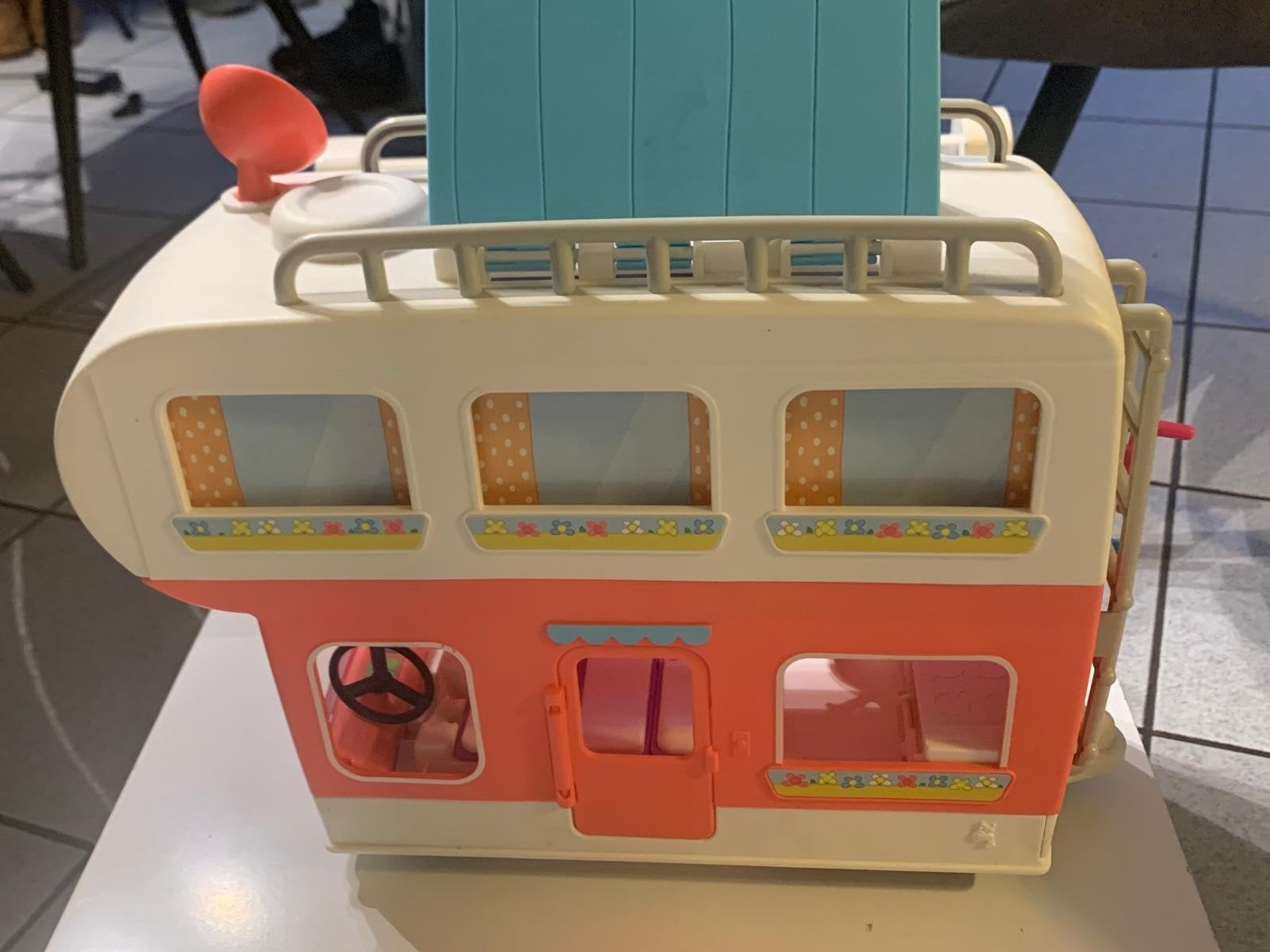 Speelset Peppa Pig Camper en Boomhut, Ophalen of Verzenden, Jongen of Meisje