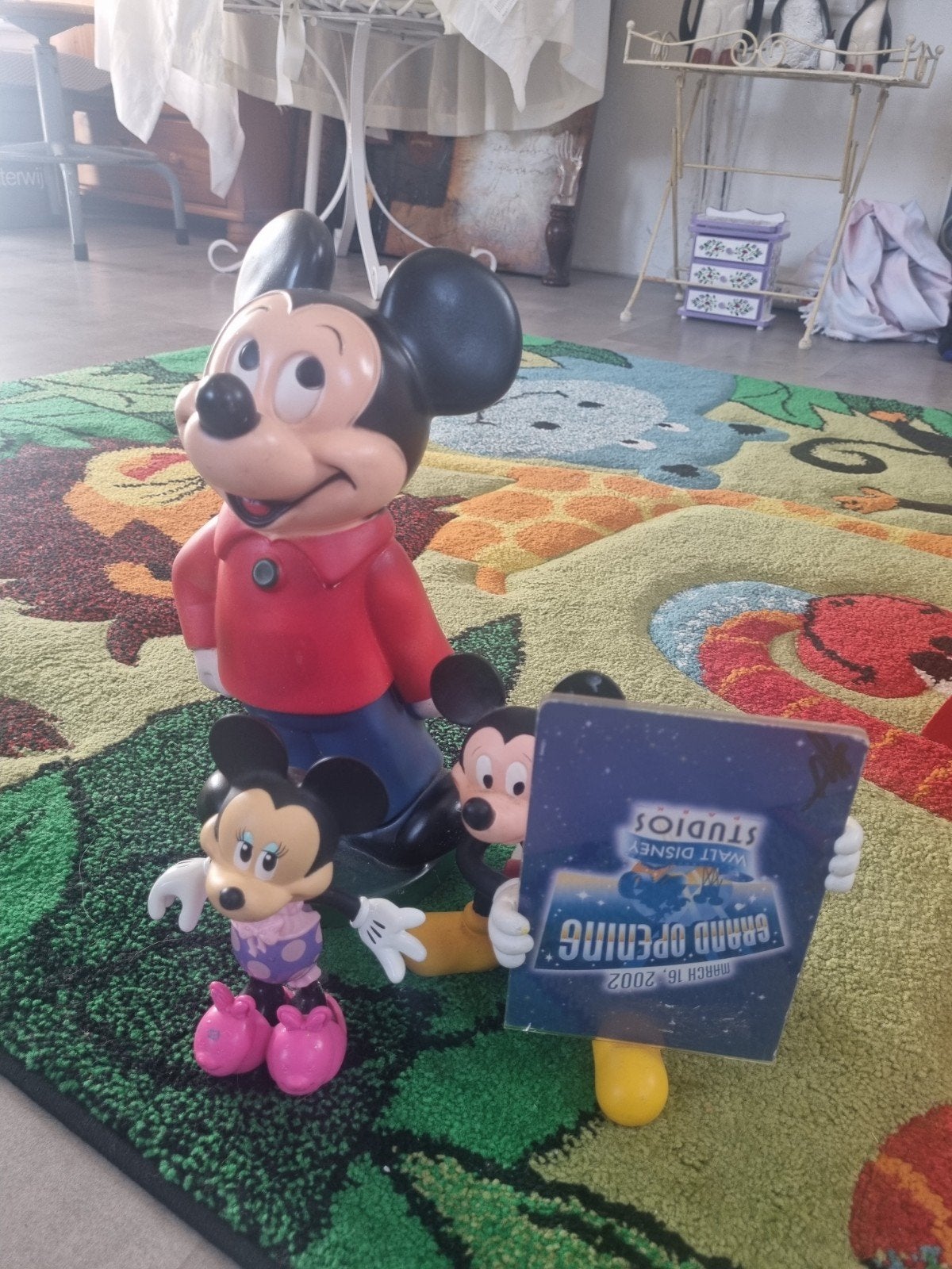 Mickey mouse, Verzamelen, Ophalen, Mickey Mouse, Zo goed als nieuw, Beeldje of Figuurtje