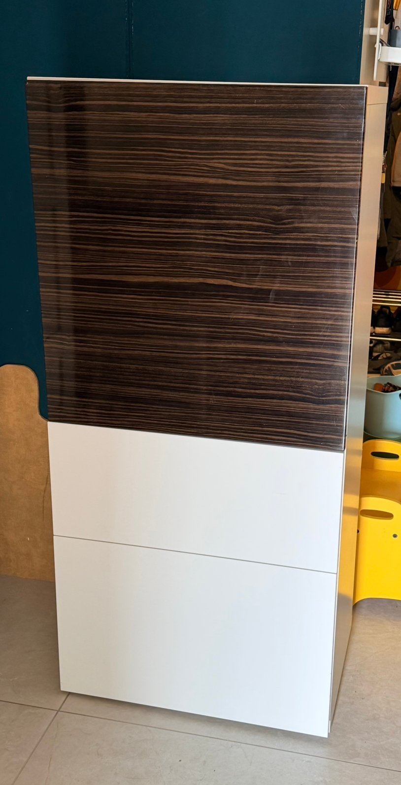 Ikea Besta kast met 1 deur en 2 lades, MOET NU WEG, Ophalen, Minder dan 50 cm, Gebruikt, 1 of 2 laden