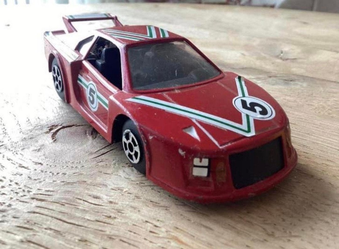 Polistil Ferrari 308 GTB Turbo race model – Made in Italy, Ophalen of Verzenden, Gebruikt, Auto, Overige merken