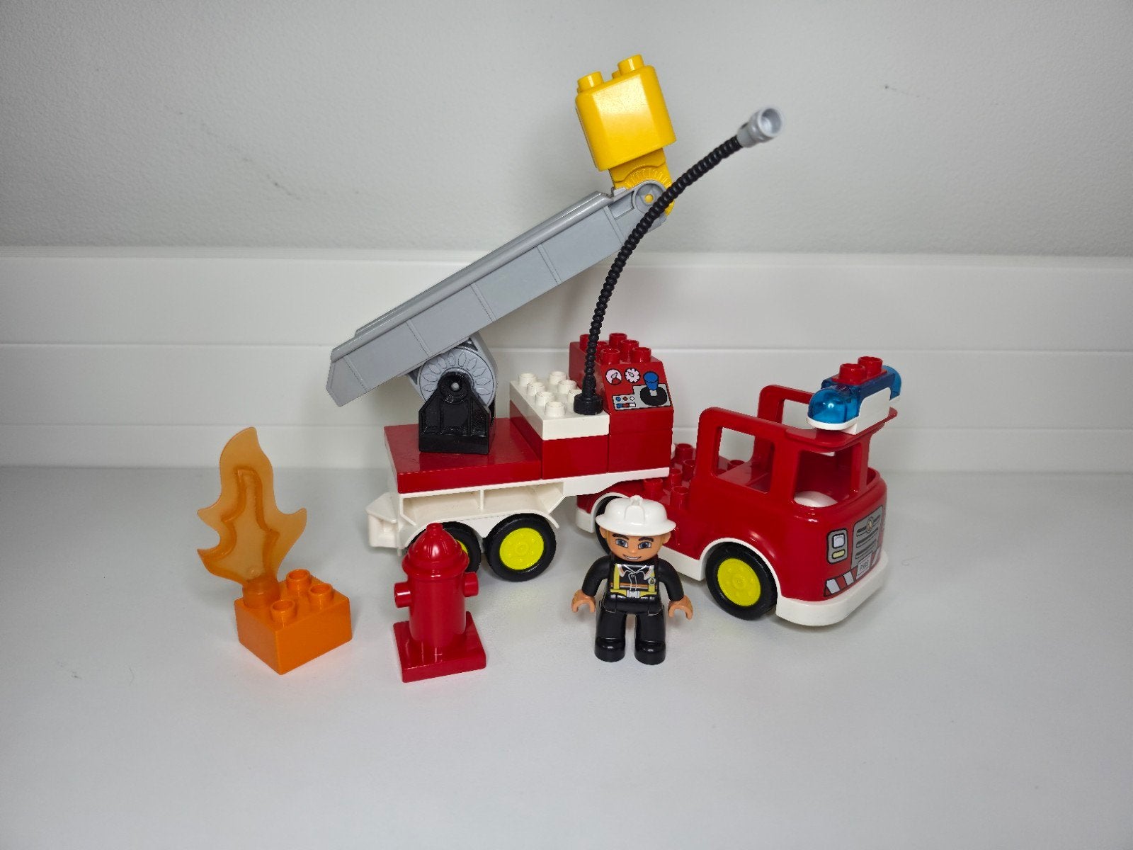 LEGO Duplo Brandweerwagen, Ophalen of Verzenden, Gebruikt, Duplo