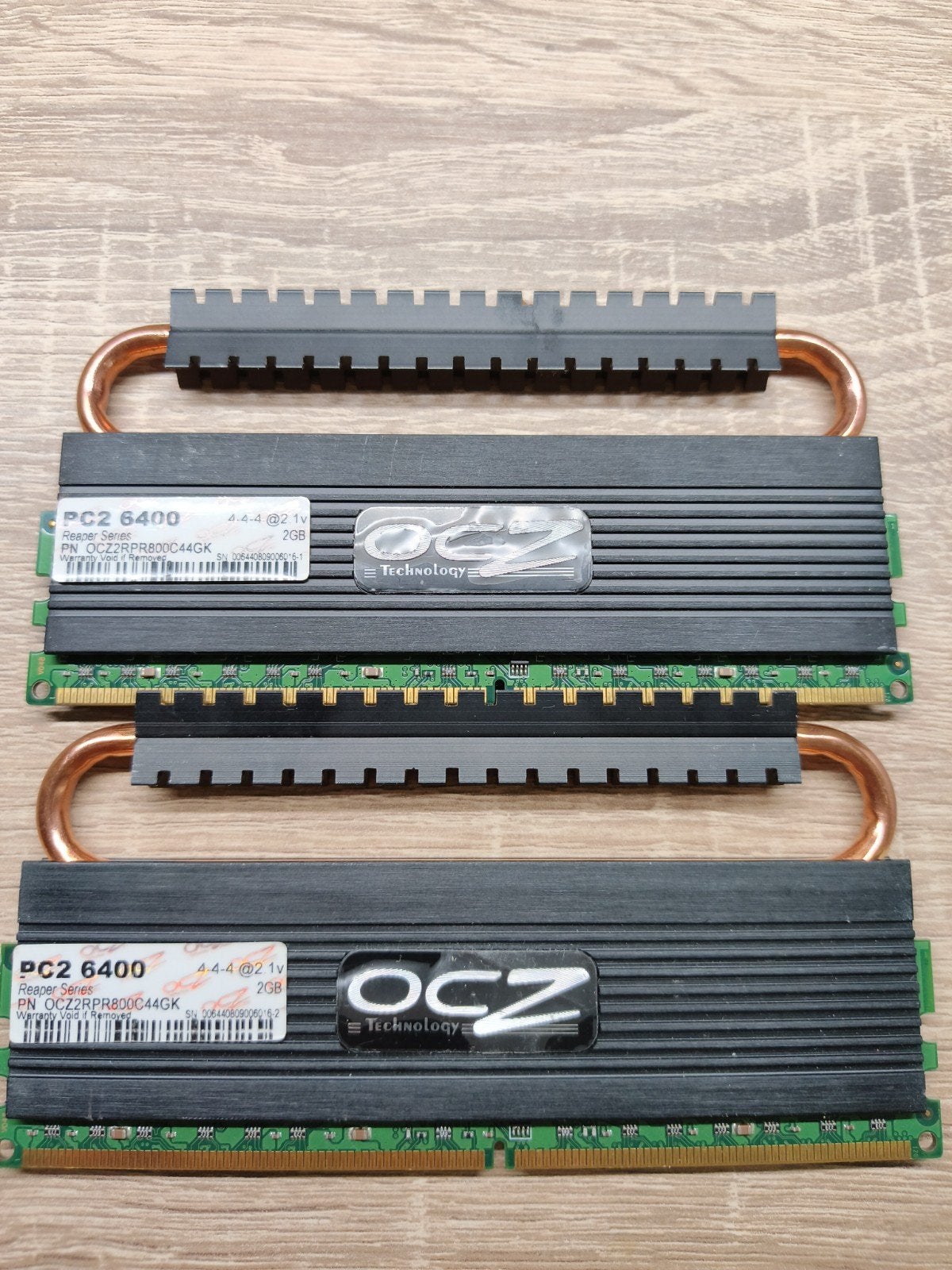 4 GB (2 x 2GB) OCZ PC2 6400 800 MHz, Ophalen of Verzenden, DDR2, Desktop