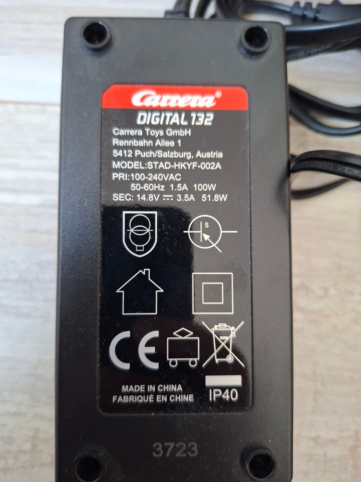 Carrera 132 digital trafo voeding transformator adapter, Ophalen of Verzenden, Nieuw, Elektrisch, Carrera