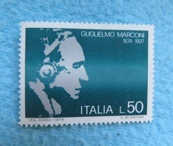 Postzegel Italië Guglielmo Marconi 1974, Ophalen of Verzenden, Postfris
