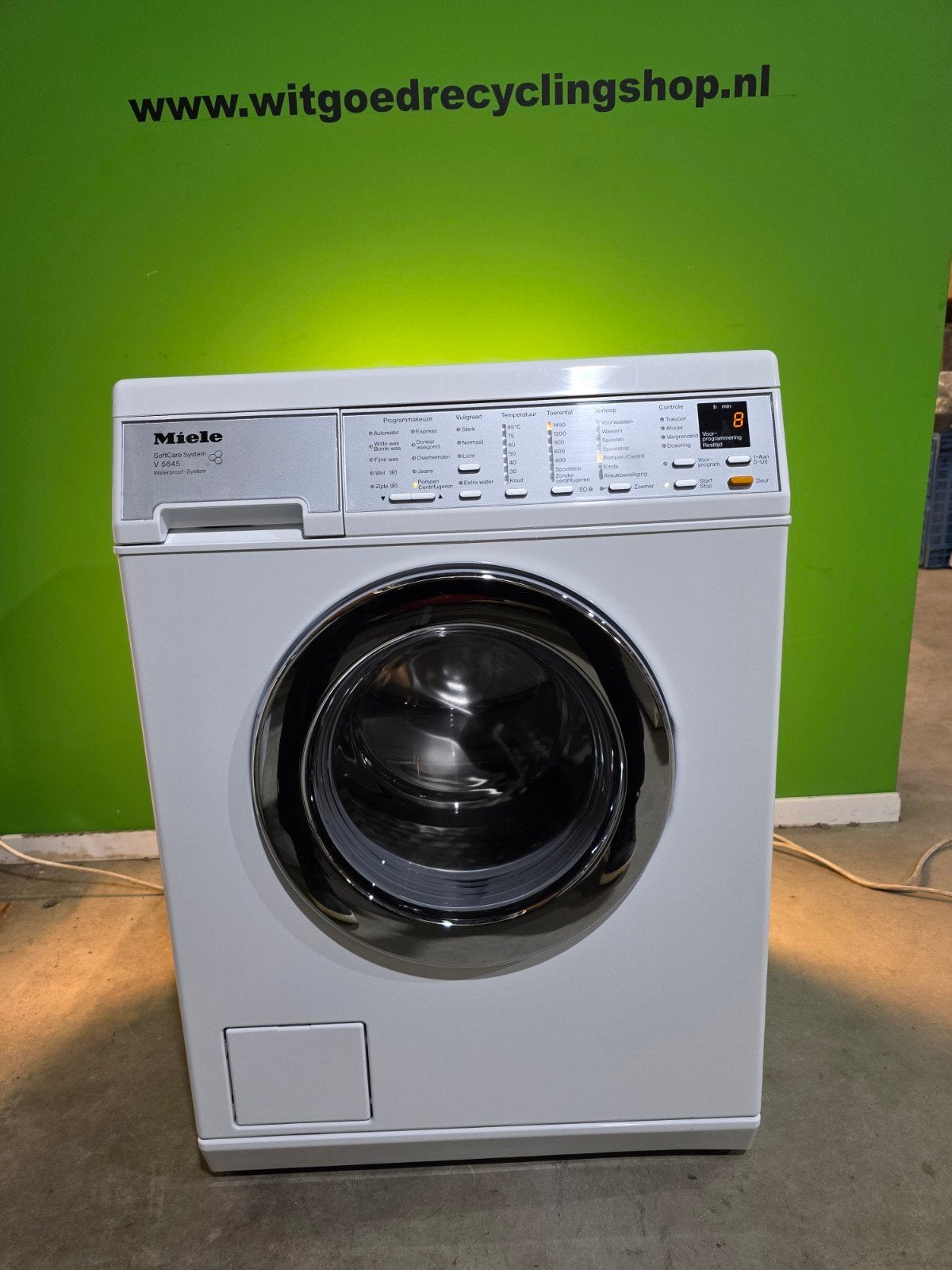 Refurbished Miele V 5845 Wasmachine - Topconditie!, Info@miele.com, Refurbished, Ophalen of Verzenden, Miele