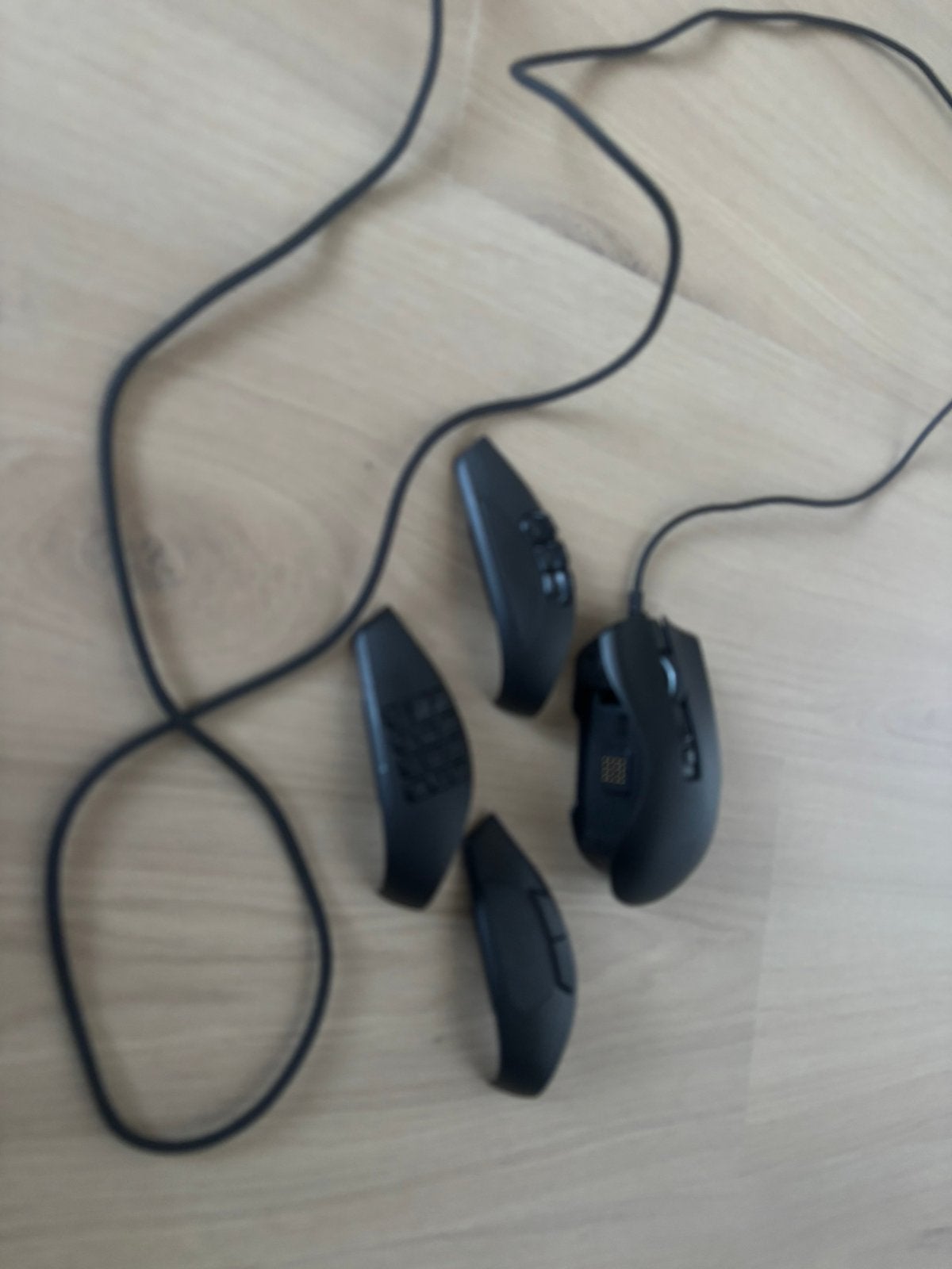 Razer Naga Pro gaming muis – draadloos – incl. toebehoren, Ophalen of Verzenden, Zo goed als nieuw, Gaming muis